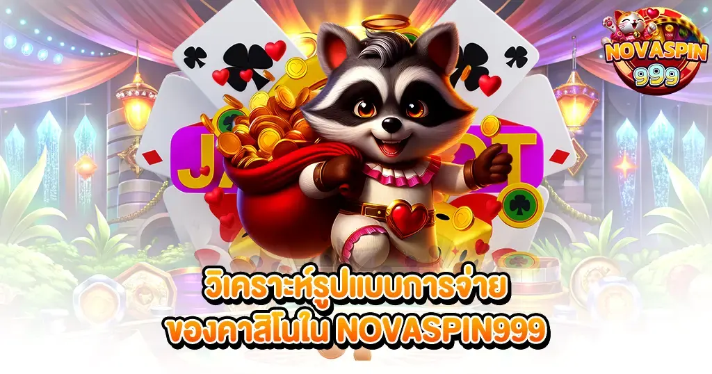 วิเคราะห์รูปแบบการจ่ายของคาสิโนใน NOVASPIN999